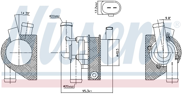 Auxiliary Water Pump (cooling water circuit)