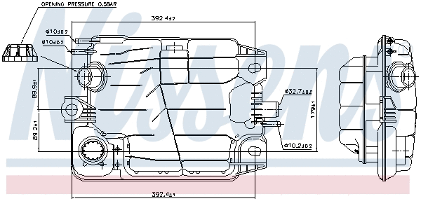 Expansion Tank, coolant
