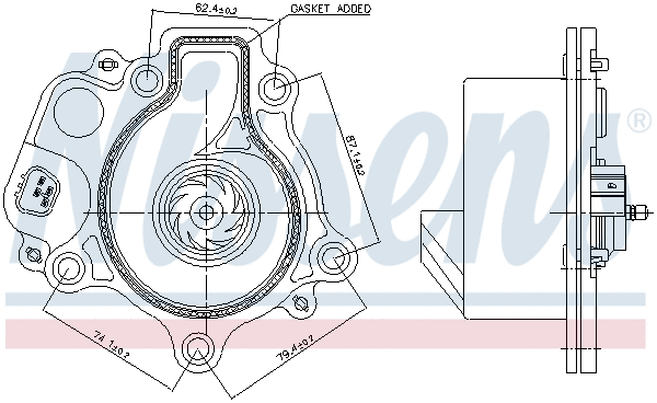Water Pump, engine cooling
