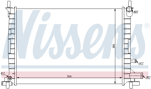 Radiator, engine cooling