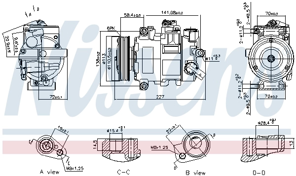 Compressor, air conditioning