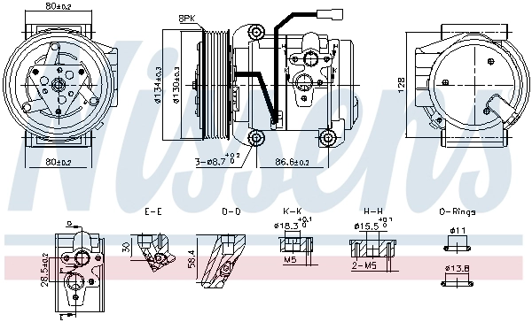 Compressor, air conditioning (890957)