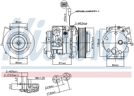 Compressor, air conditioning