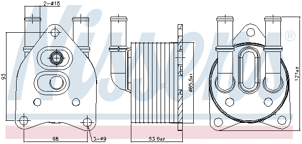 Oil Cooler, automatic transmission
