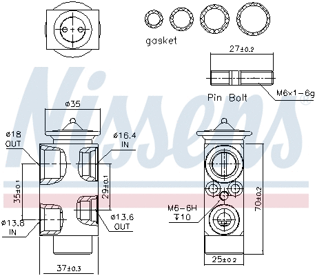 Expansion Valve, air conditioning
