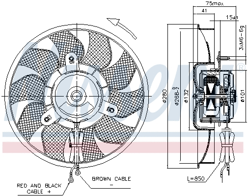 Fan, engine cooling