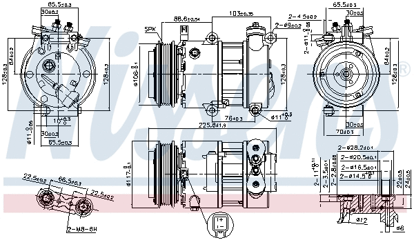 Compressor, air conditioning