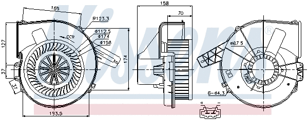 Interior Blower