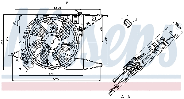 Fan, engine cooling
