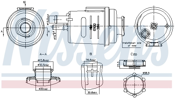 Expansion Tank, coolant (996314)