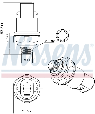 Pressure Switch, air conditioning