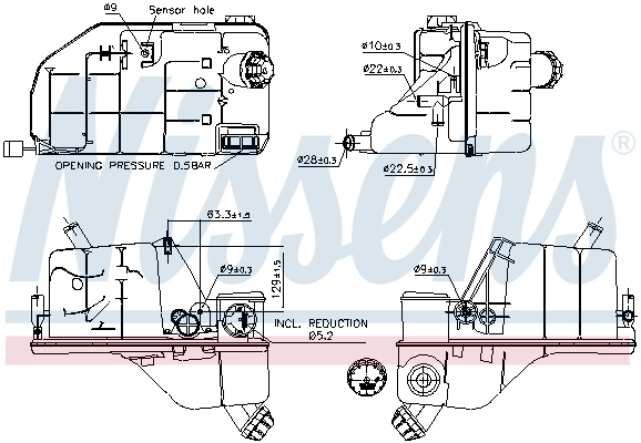Expansion Tank, coolant