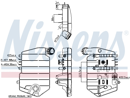 Expansion Tank, coolant