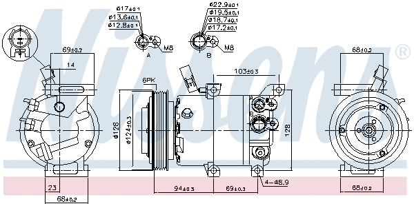 Compressor, air conditioning
