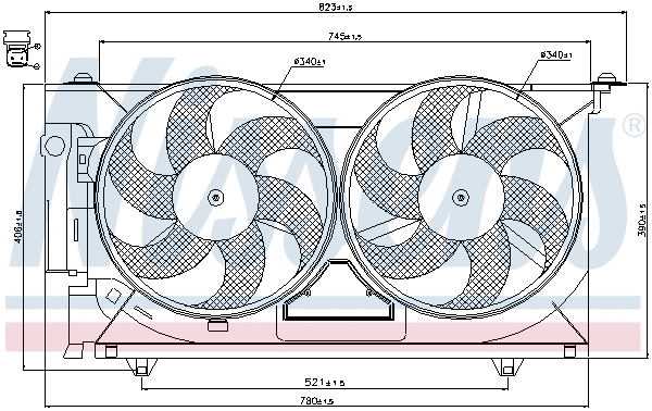 Fan, engine cooling