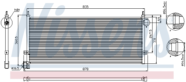 Condenser, air conditioning