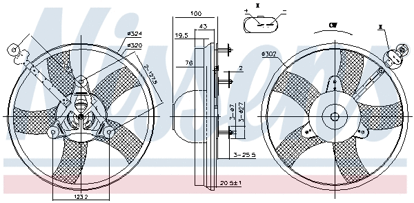 Fan, engine cooling