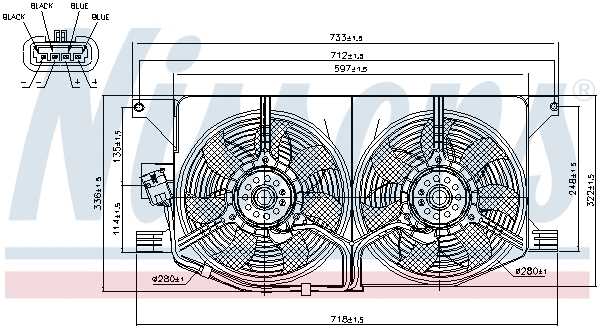 Fan, engine cooling