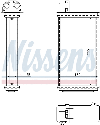 Heat Exchanger, interior heating (72982)