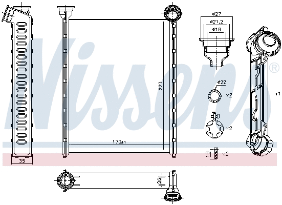 Heat Exchanger, interior heating