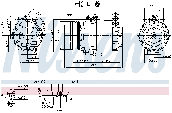 Compressor, air conditioning