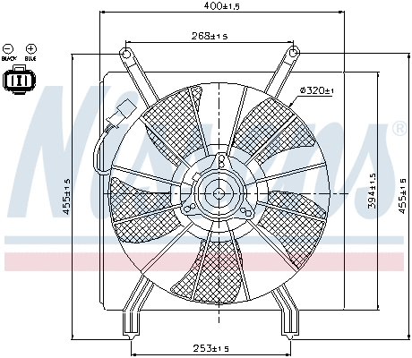 Fan, engine cooling