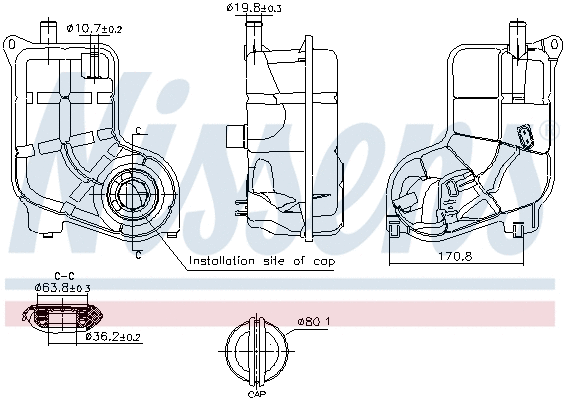 Expansion Tank, coolant (996287)