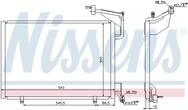 Condenser, air conditioning