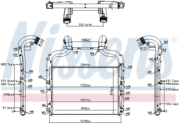 Charge Air Cooler (96424)
