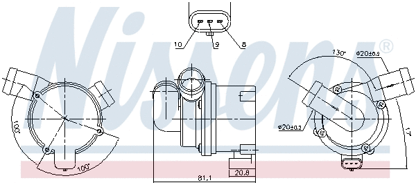 Auxiliary Water Pump (cooling water circuit)