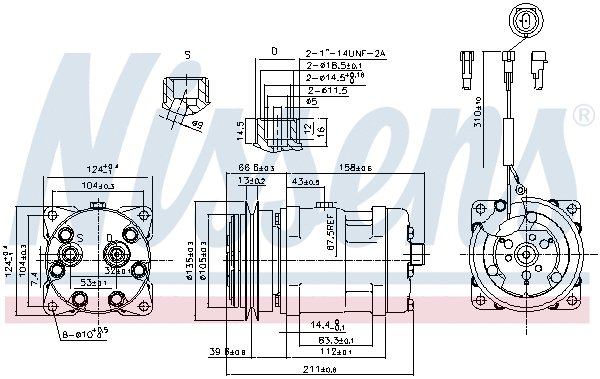 Compressor, air conditioning