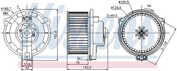 Interior Blower (87107)