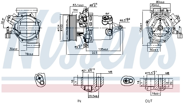 Compressor, air conditioning (890053)