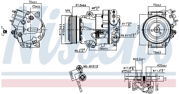 Compressor, air conditioning