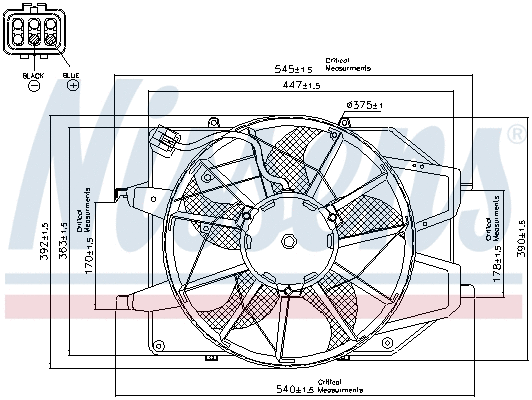 Fan, engine cooling
