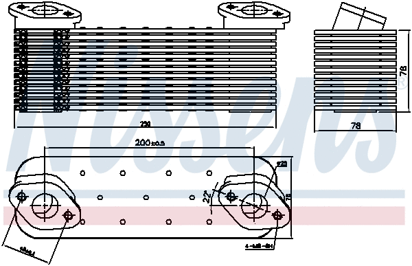 Oil Cooler, engine oil