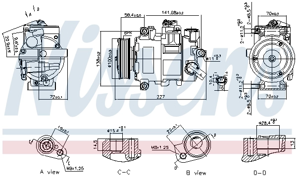Compressor, air conditioning