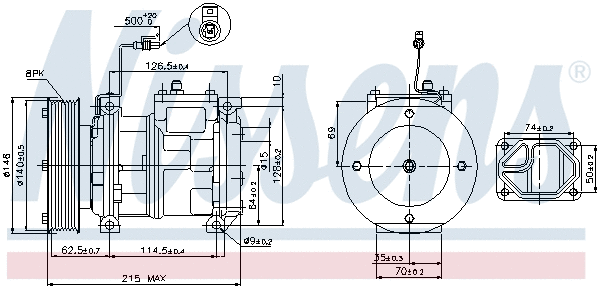 Compressor, air conditioning