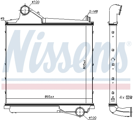 Charge Air Cooler (961555)