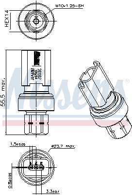 Pressure Switch, air conditioning