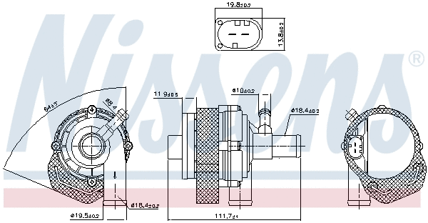 Auxiliary Water Pump (cooling water circuit)