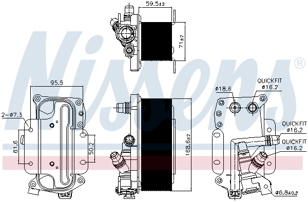 Oil Cooler, automatic transmission