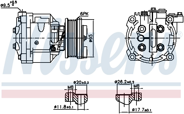Compressor, air conditioning (891078)