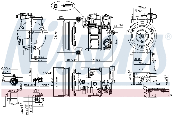 Compressor, air conditioning