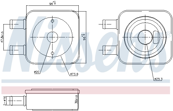 Oil Cooler, engine oil