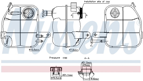 Expansion Tank, coolant