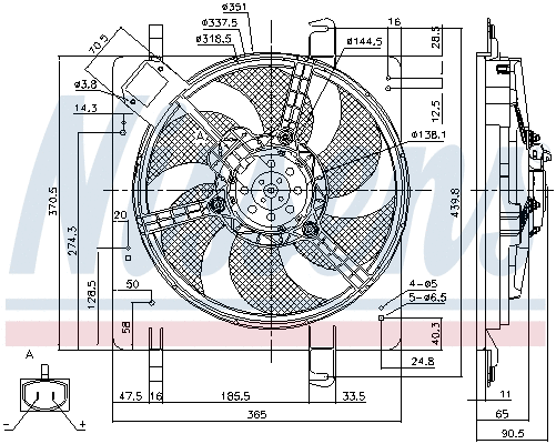 Fan, engine cooling