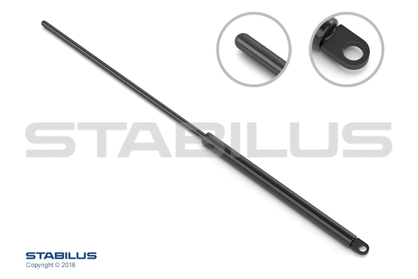 Gas Spring, convertible top (2065BA)