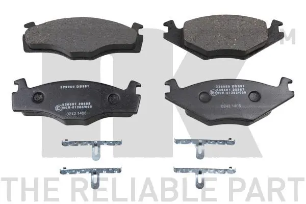 Brake Pad Set, disc brake (229969)