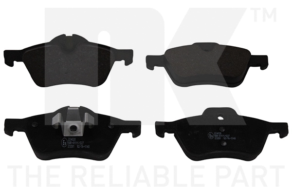 Brake Pad Set, disc brake (224020)